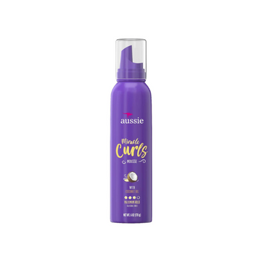 AUSSIE MIRACLE CURLS MOUSSE – 6 OZ - ANNS BEAUTY SUPPLY
